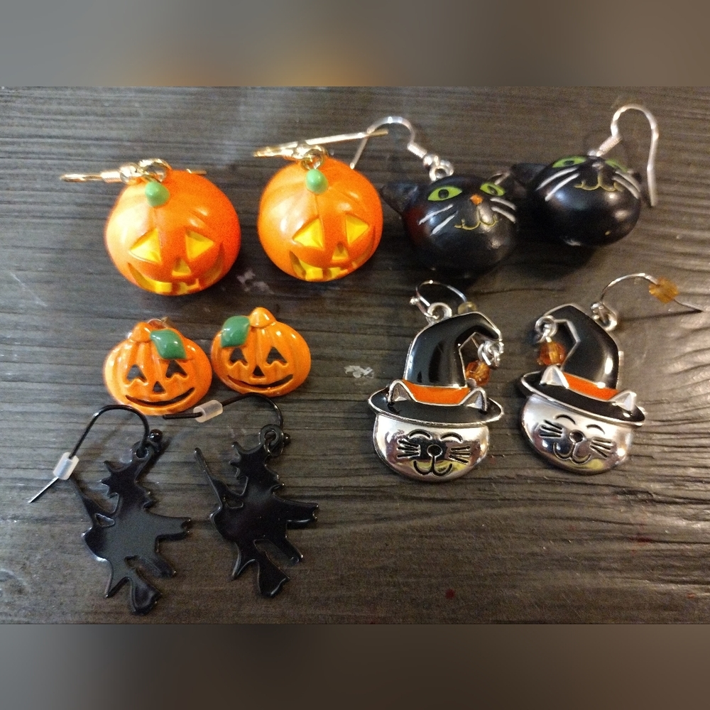Halloween Earrings (Various Brands)